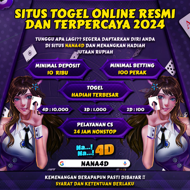 NANA4D > SITUS TOGEL ONLINE RESMI HADIAH MACAU TERBESAR