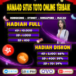 NANA4D SITUS TOTO ONLINE TERBAIK YANG ADA DI INDONESIA SAAT INI