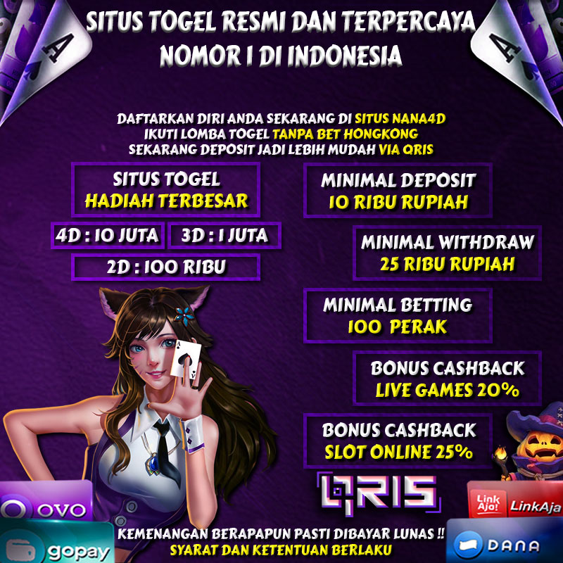 NANA4D SITUS TOGEL RESMI DAN TERPERCAYA NOMOR 1 DI ASIA TENGGARA