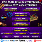 Nana4d > Link Situs Togel Resmi 95 Pasaran WLA Terbaik DI Asia