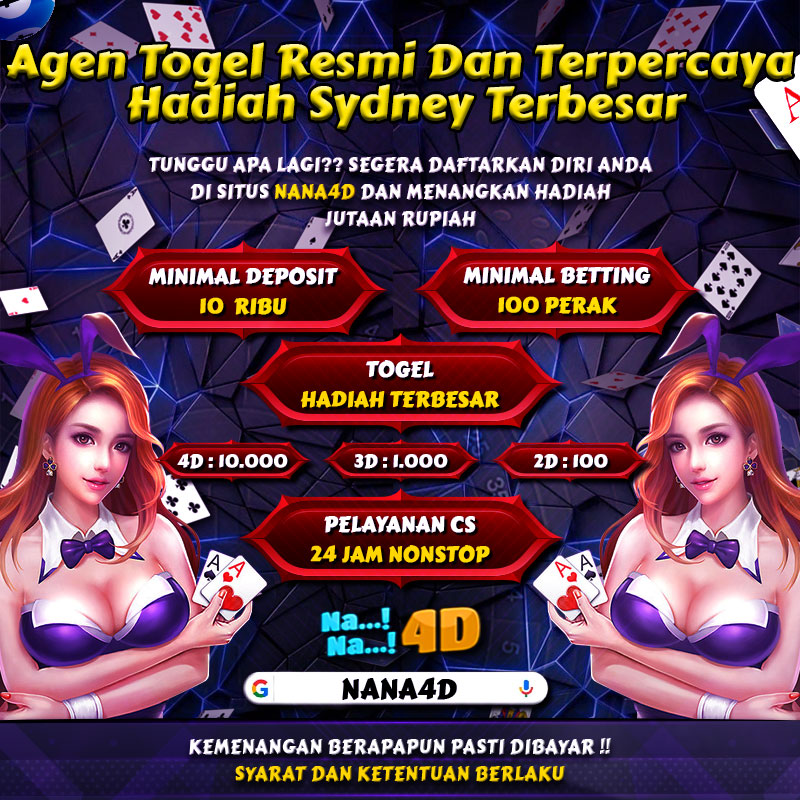 Agen Togel Resmi Dan Terpercaya Hadiah Sydney Terbesar